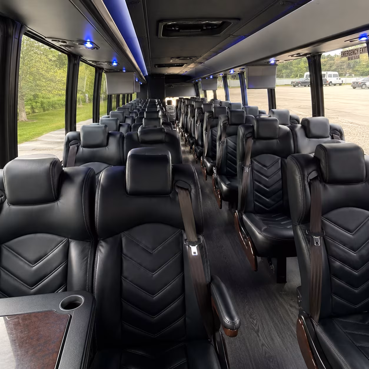 houston 30 passenger minibus inside