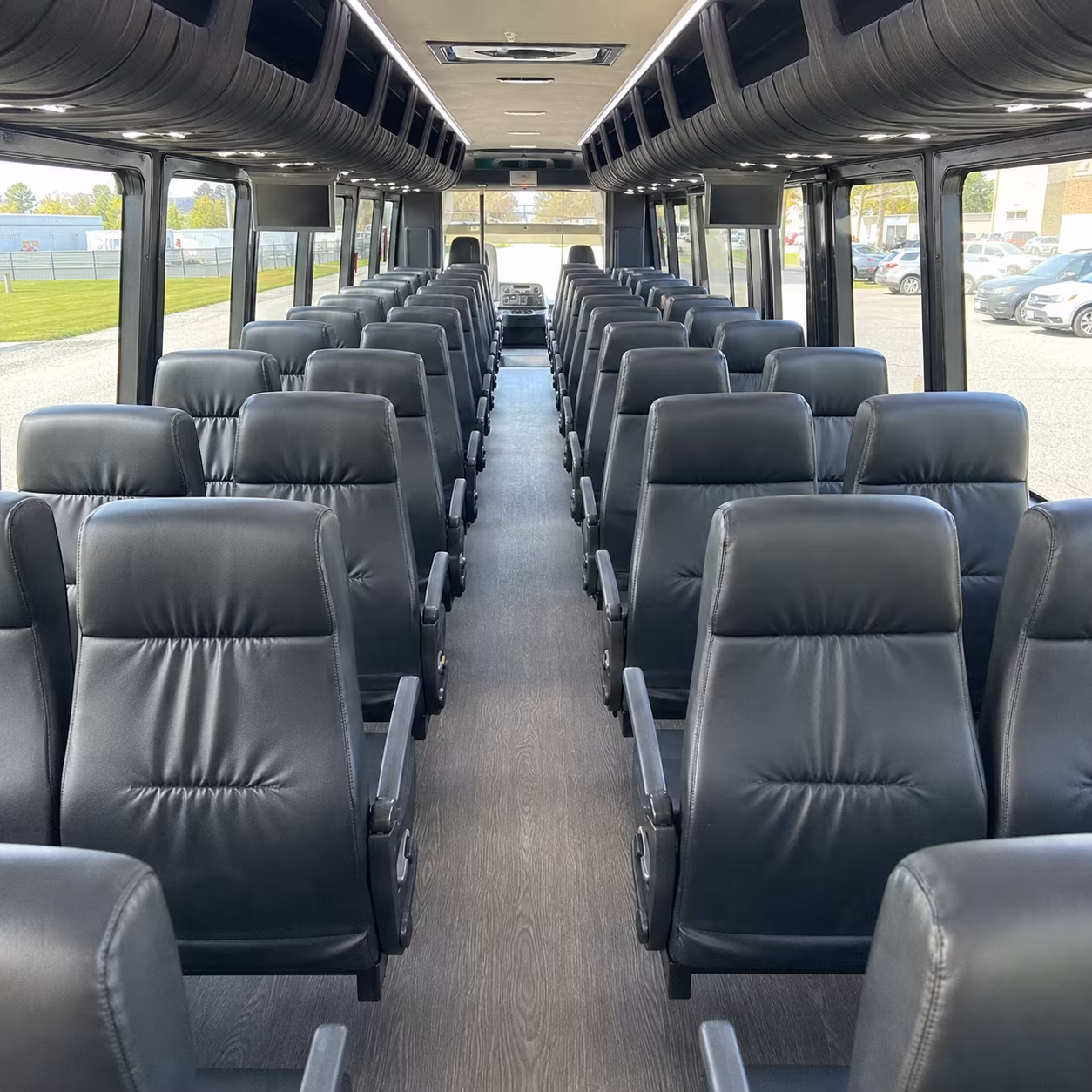 houston 30 passenger minibus interior