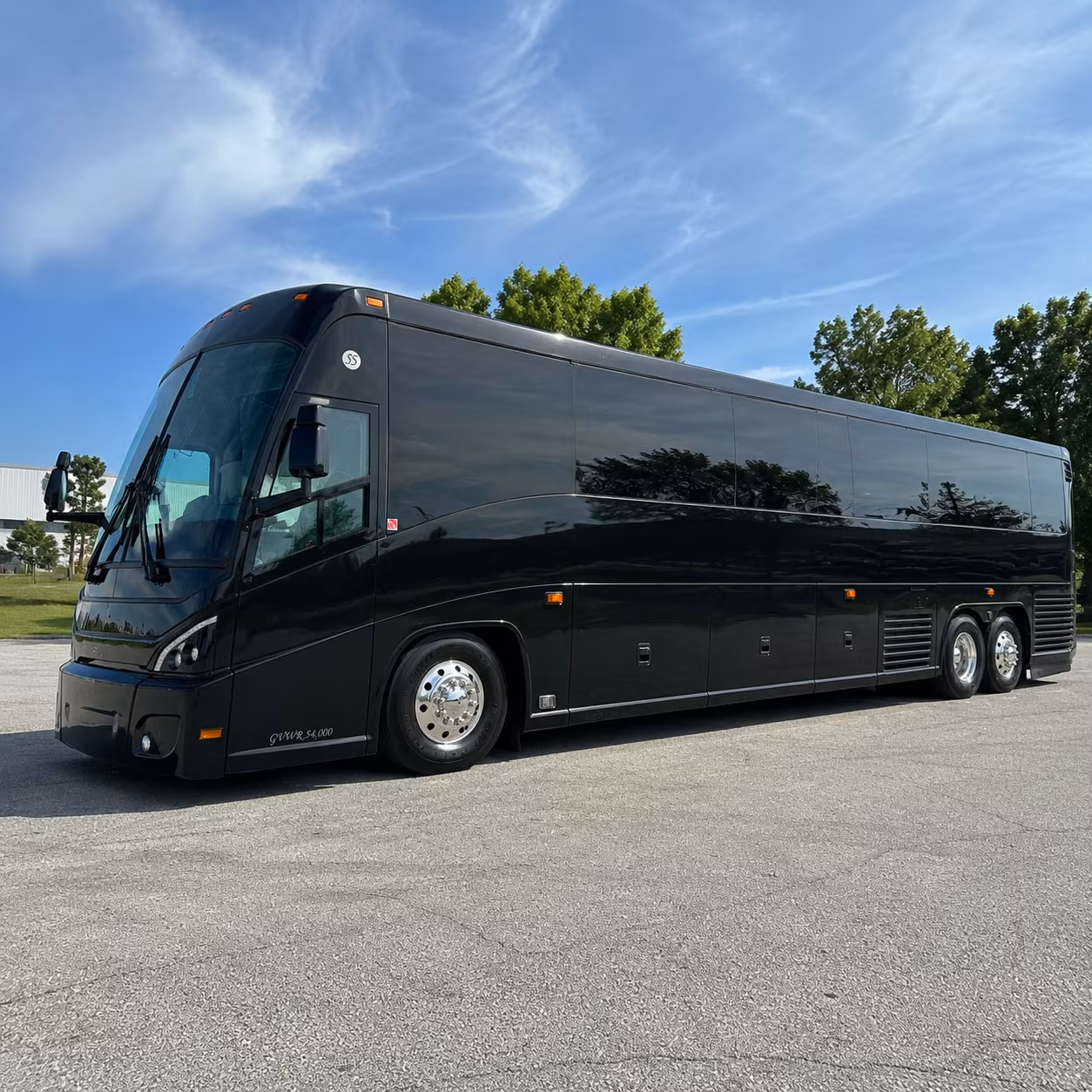 houston 47 passenger charter bus