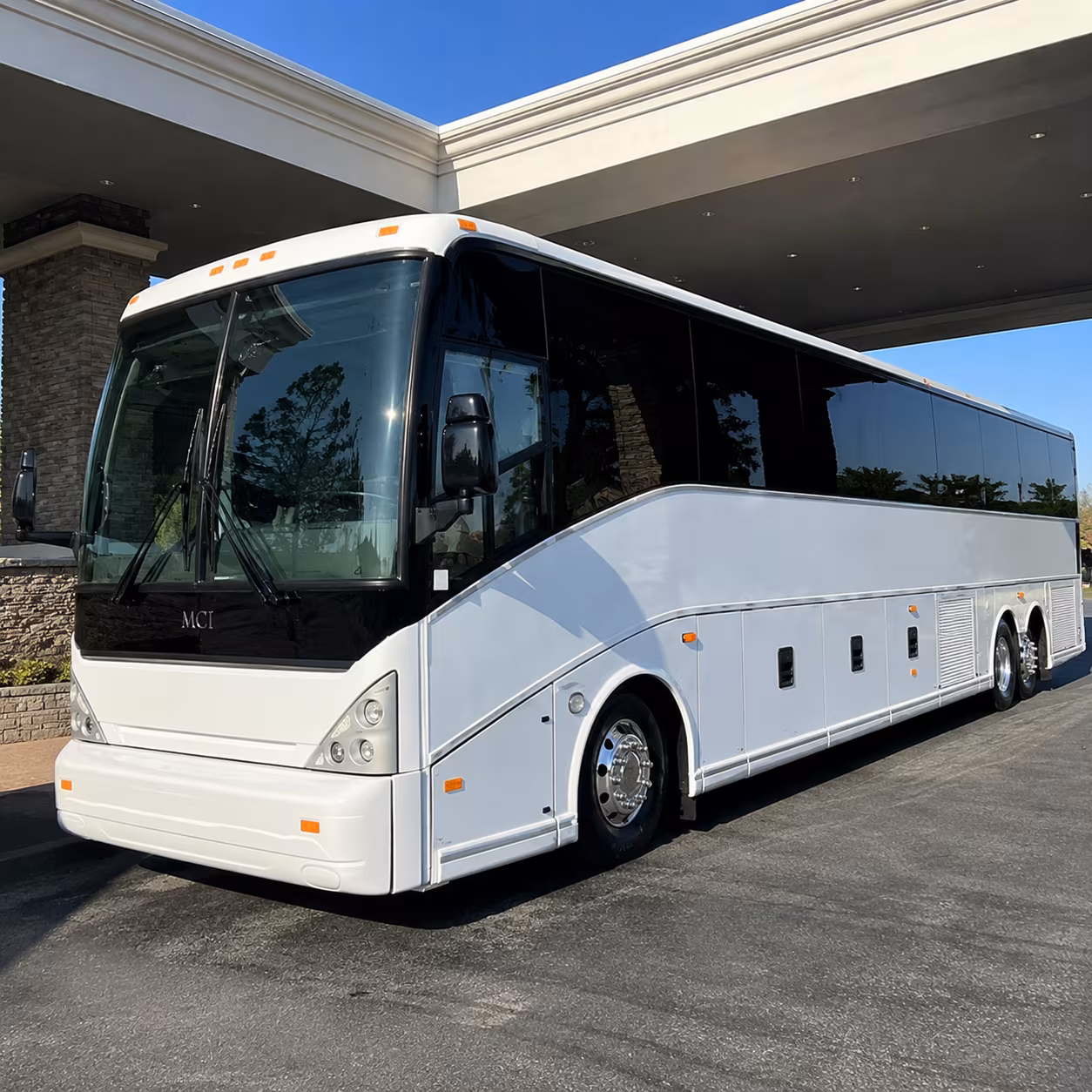 houston airport charter bus rental