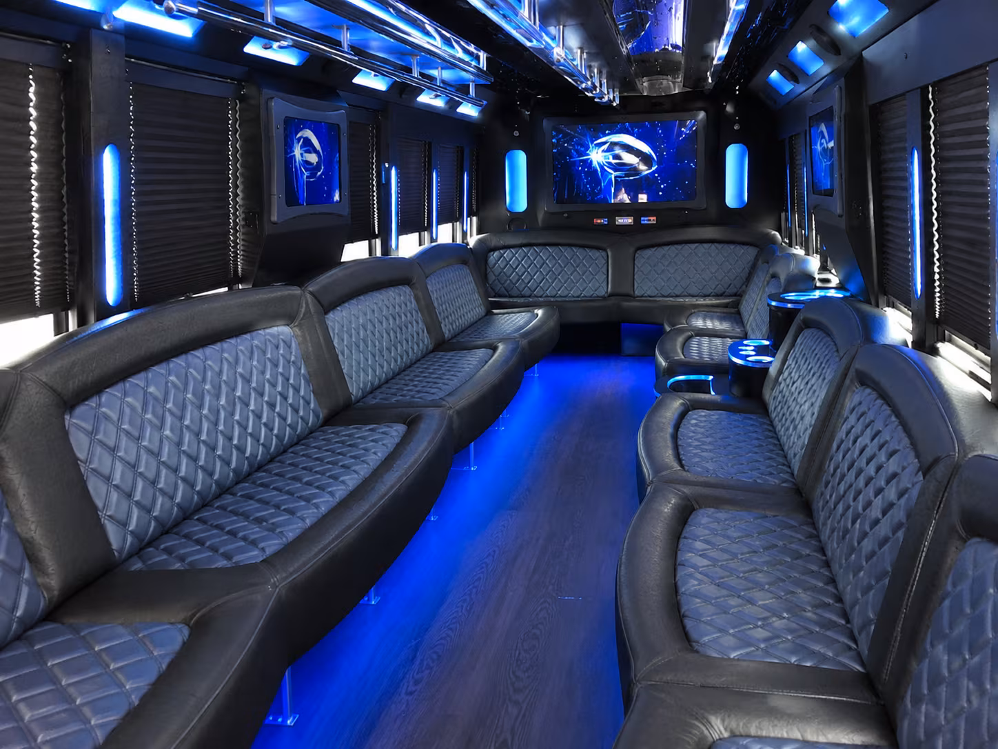 houston holiday party bus rental