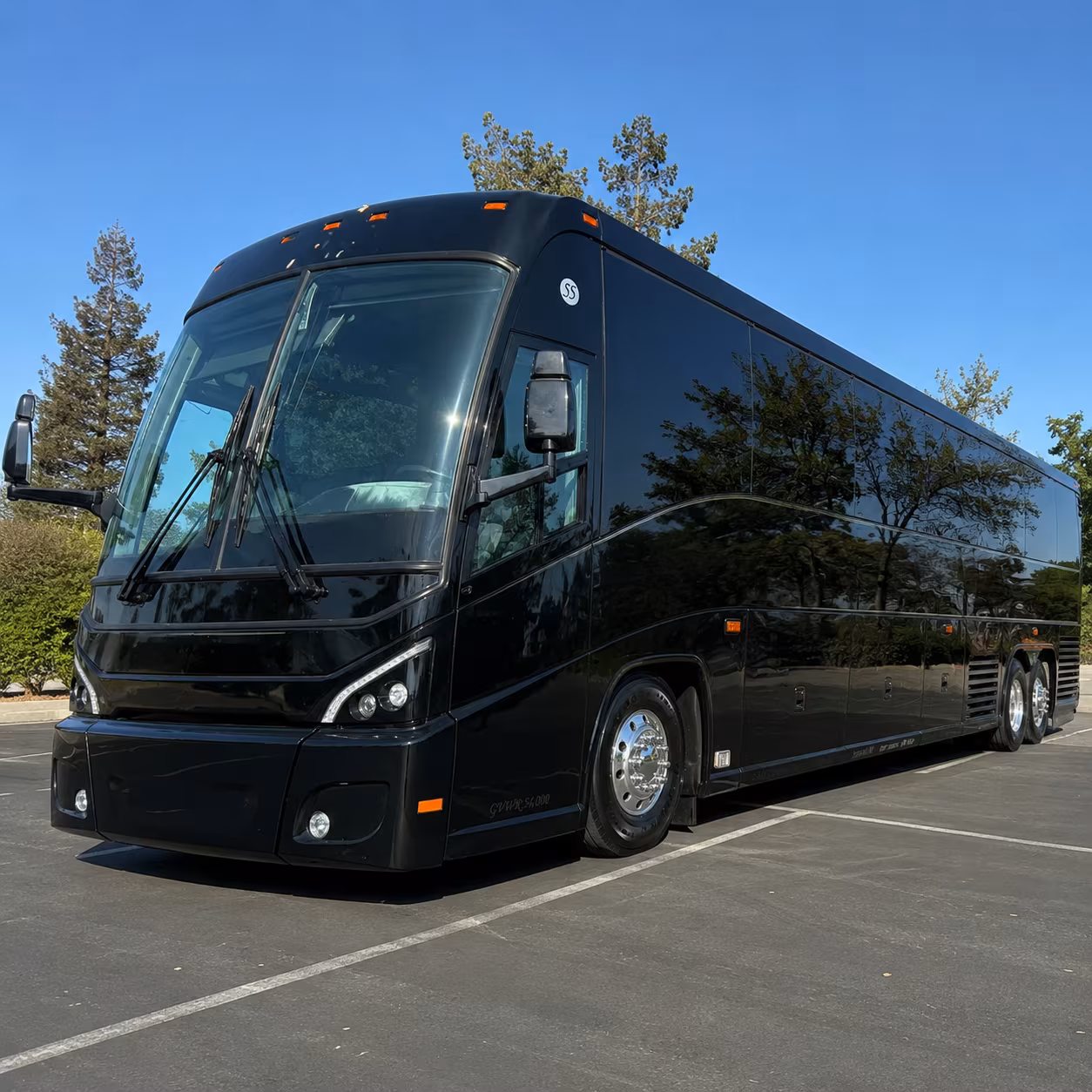 houston long distance charter bus rental