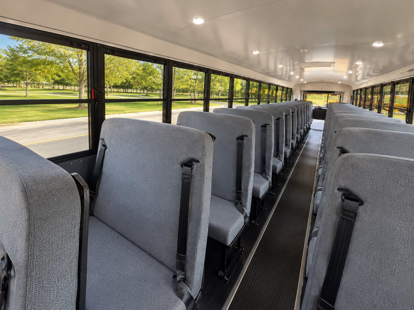 houston school bus interior